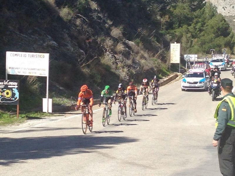 Vuelta Andalucía 2015 en El Chorro