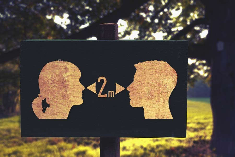 Distancia social en el caminito del rey