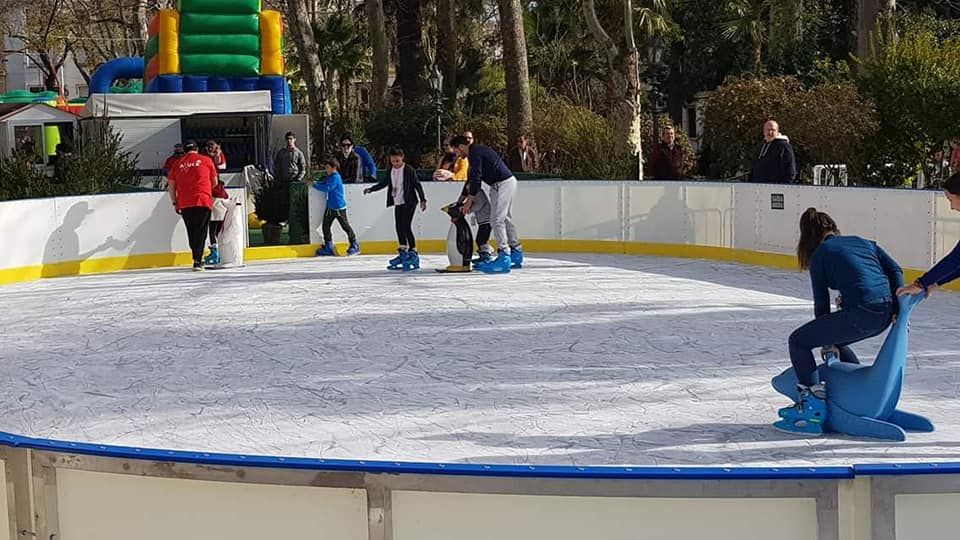 Mercado de Navidad de Ronda Pista Patinaje